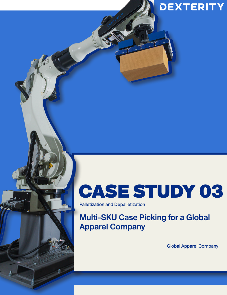 Robotic Palletization and Depalletization Products Dexterity